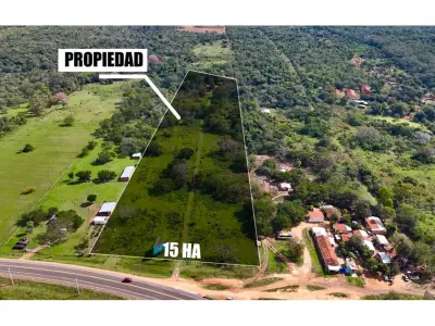 Terreno de 15 hectares à venda na rota Luque - San Bernardino 4