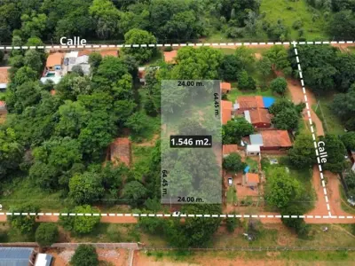 Land of 1,546 m² for sale in Luque, Central 2