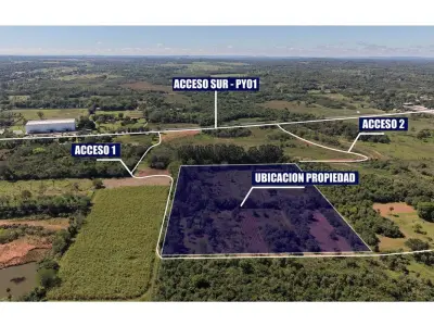 Terreno de 2 hectares à venda em Guarambaré, Central 4
