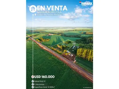 Terreno de 2 hectáreas en venta en Tavapy, Alto Paraná 2