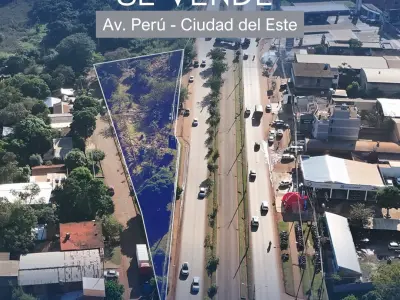 Terreno de 2.031 m² en venta sobre Avda. Perú, Ciudad del Este 3