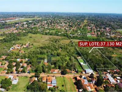 Terreno de 3,7 hectáreas en venta en Itauguá, Central 3