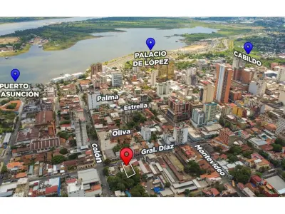 Terreno de 383 m² en venta en barrio La Encarnación, Asunción 4