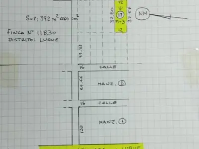 Terreno de 392 m² en Mora Kué, Luque: inversión con proyección 3