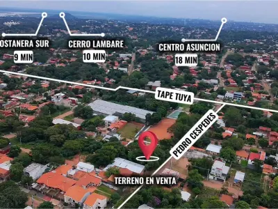 Terreno de 414 m² en venta en Puerto Pabla, Lambaré 4