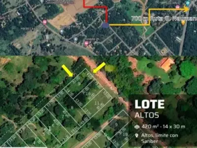 Terreno de 420 m² em Altos, perto de Ciervo Cua 4