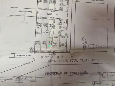 Terreno de 480 m² en venta en Ycua Caranday, Luque 4
