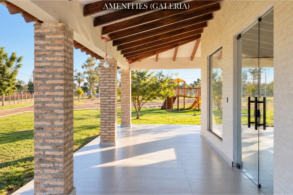 Terreno de 840 m² à venda no condomínio fechado Pindó, San Bernardino