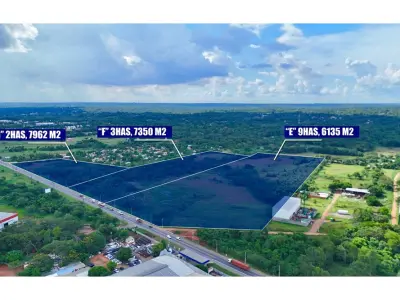 Terreno de 9,6 ha à venda no Acceso Sur, Ypané 4