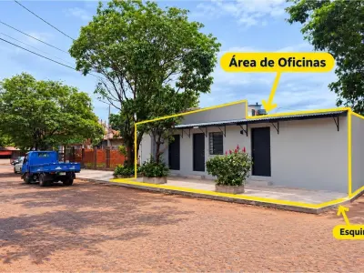 Terreno para alugar de 595 m² em esquina comercial, Luque 4