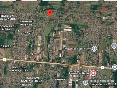 Terreno no Bairro 9 a 10 Acaray, Ciudad del Este 2