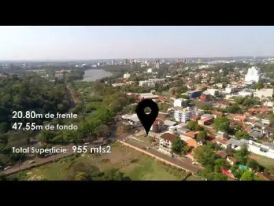Terreno de esquina com permissão para edifícios em Ciudad del Este 2
