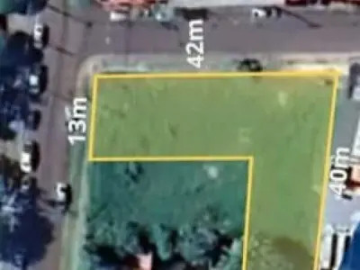 Terreno en esquina en venta en Barrio Obrero, Encarnación — 863 m² 3