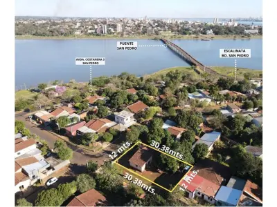 Terreno en esquina en venta en Bo. San Pedro, Encarnación 3