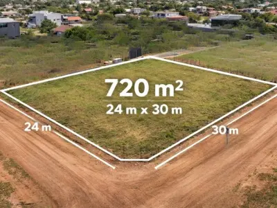 Terreno de esquina à venda em Limpio, Central 2