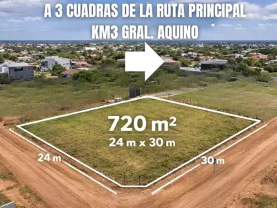 Terreno de esquina à venda em Limpio, Central 4