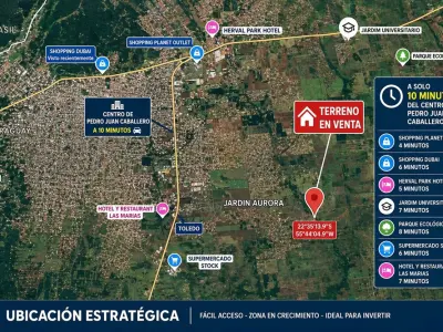 Terreno de esquina à venda em Pedro Juan Caballero 4