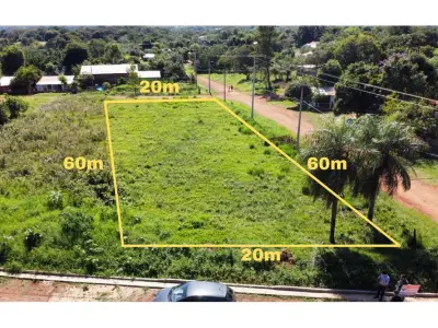 Land for sale on a corner in San Isidro, Encarnación 3