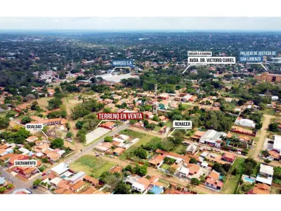 Terreno de esquina à venda em San Lorenzo, Central 3