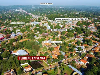 Terreno en esquina en venta en San Lorenzo, Central 2