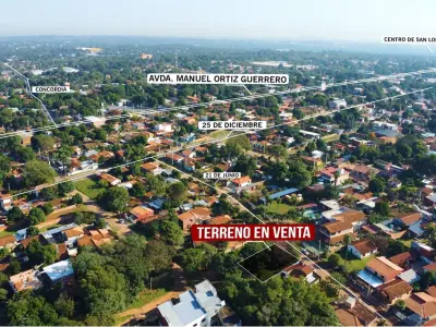 Terreno en esquina en venta en San Lorenzo, Central 3