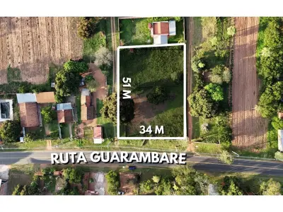 Terreno de esquina à venda em Ypané, Central 4