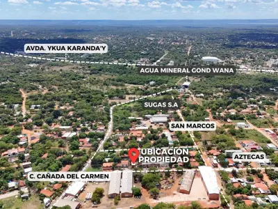 Terreno à venda com casa para reformar em Luque 3