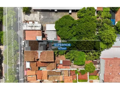 Land for sale with income-producing building in Vista Alegre 3