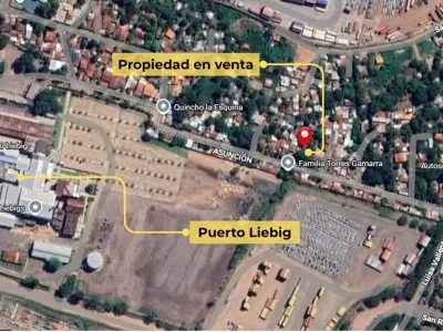 Terreno à venda com casa em Mariano Roque Alonso 2