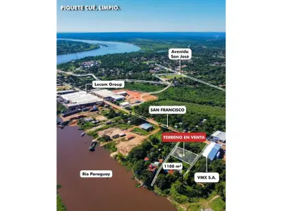 Terreno en venta de 1.101 m² en Piquete Cue, Limpio 3