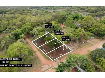 Terreno à venda de 1.122 m² em Zárate Isla, Luque 3