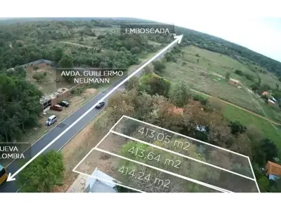 Terreno en venta de 1240 m² sobre ruta en Emboscada 2