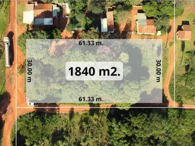 Terreno à venda de 1.840 m² em Areguá 2