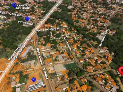 Terreno en venta de 401 m² en Luque, barrio Yca'a 3