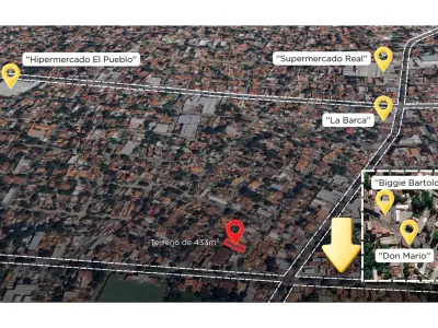 Terreno à venda de 433 m² em Pinozá, Assunção 4