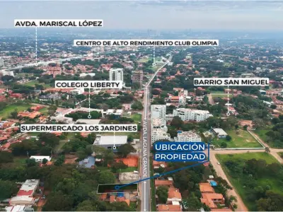 Terreno à venda de 439 m² em San Lorenzo 3