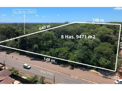 Terreno en venta de 89.471 m² en Coronel Bogado 2