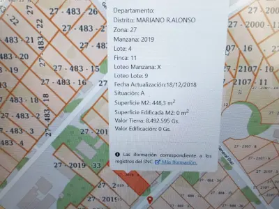 Terreno à venda no Barrio Arecaya, Mariano Roque Alonso 2