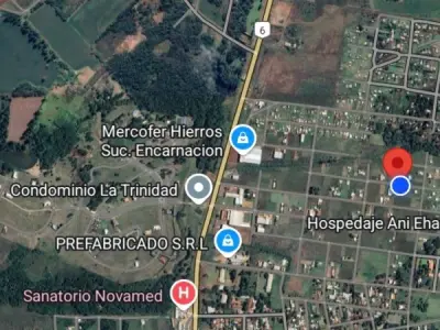 Terreno en venta en Barrio Arroyo Porã, Cambyrétá, Itapúa 4