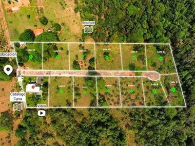 Terreno à venda no Barrio Cerrado Paraíso María, San Bernardino 4
