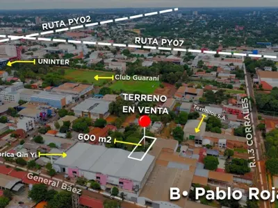 Land for sale in Pablo Rojas neighborhood, Ciudad del Este 2