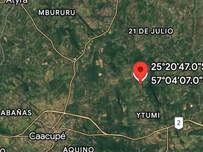 Land for sale in Caacupé, Cordillera 2