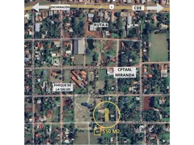 Terreno en venta en Capitán Miranda, Itapúa 3