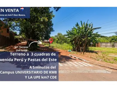 Terreno à venda em Don Bosco, Ciudad del Este 2