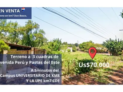 Terreno à venda em Don Bosco, Ciudad del Este 4