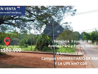 Terreno à venda em Don Bosco, Ciudad del Este 4