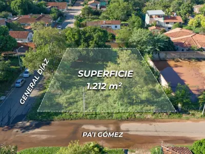Terreno en venta en el centro de Paraguarí, 1.212 m² 4