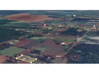 Terreno en venta en el centro de Pirapó, Itapúa 3