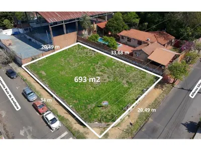 Terreno en venta en esquina, barrio San Antonio, Asunción 3