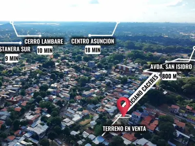 Terreno à venda em esquina de 360 m² no San Isidro, Lambaré 4